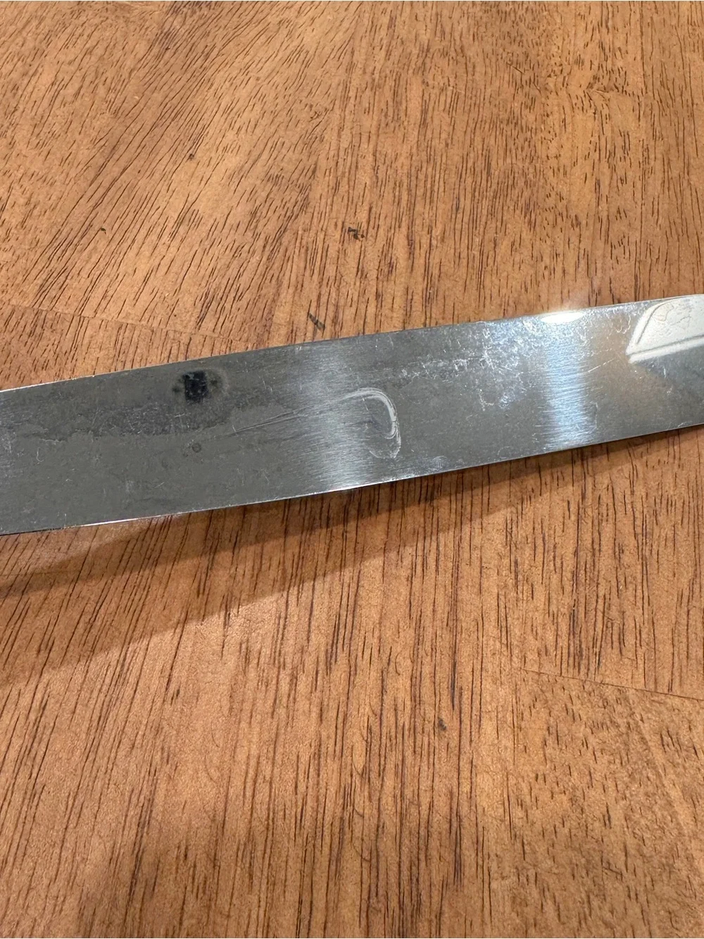 Vtg Ekco Stainless Steel Country Garden Pattern Frosting Spatula Spreader MCM